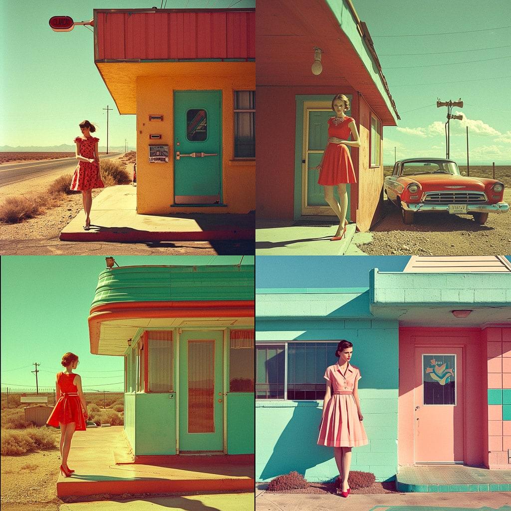 Kourtney Roy style, Midjourney V6, render 1 of 4