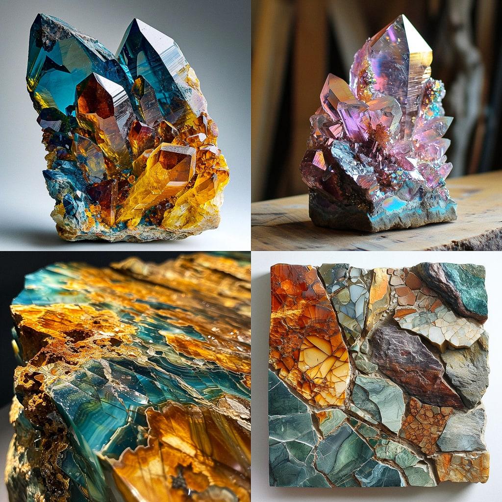 Lapidary style, Midjourney V6, render 1 of 4