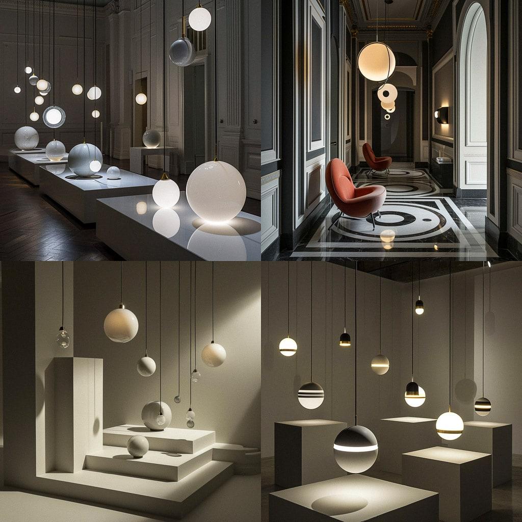 Lee Broom style, Midjourney V6, render 1 of 4