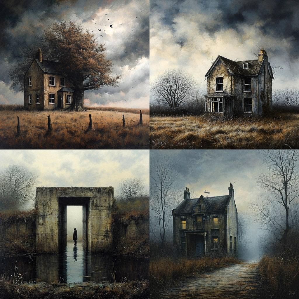 Lee Madgwick style, Midjourney V6, render 1 of 4