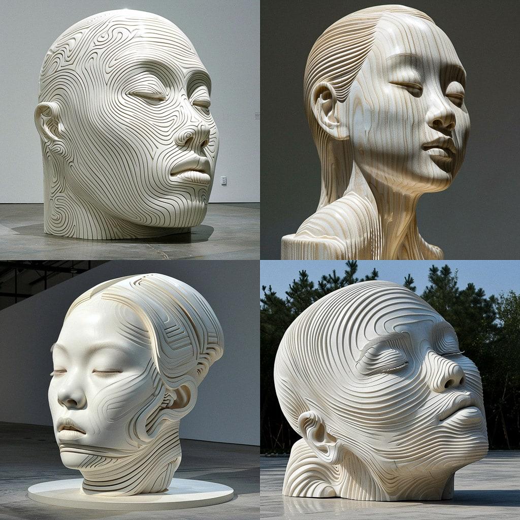 Li Hongbo style, Midjourney V6, render 1 of 4