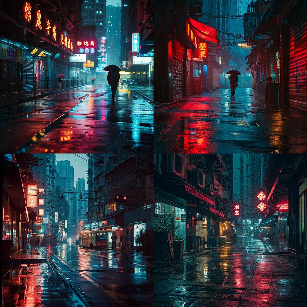 Liam Wong style, Midjourney V6, render 1 of 4