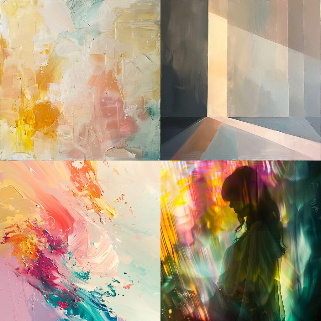 Light colors style, Midjourney V6, render 1 of 4