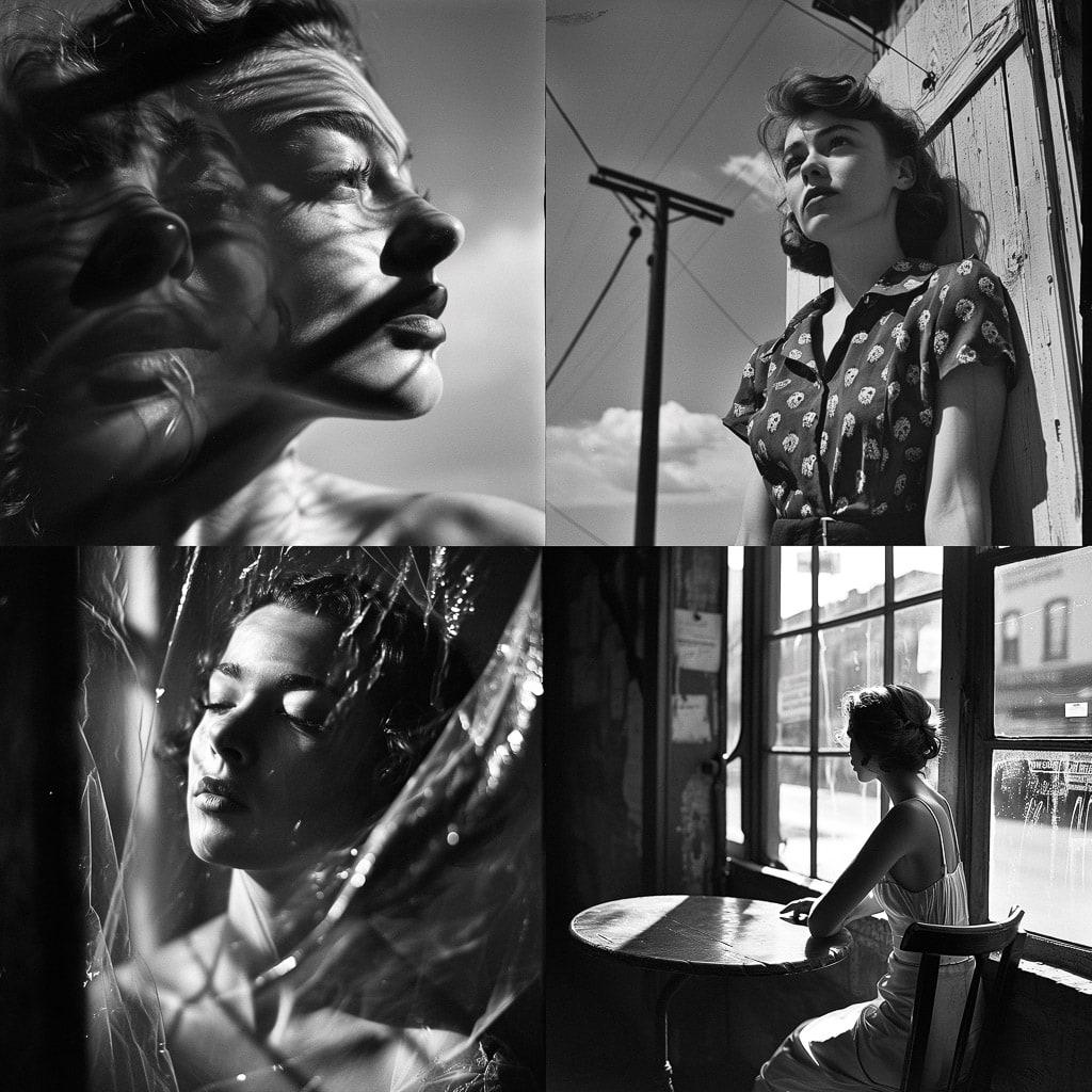 Loomis Dean style, Midjourney V6, render 1 of 4