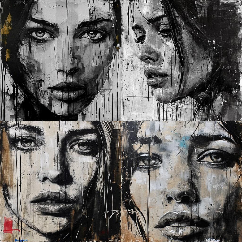Loui Jover style, Midjourney V6, render 1 of 4