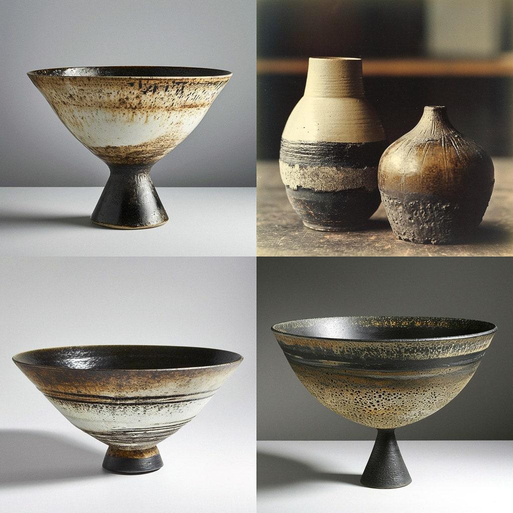 Lucie Rie style, Midjourney V6, render 1 of 4