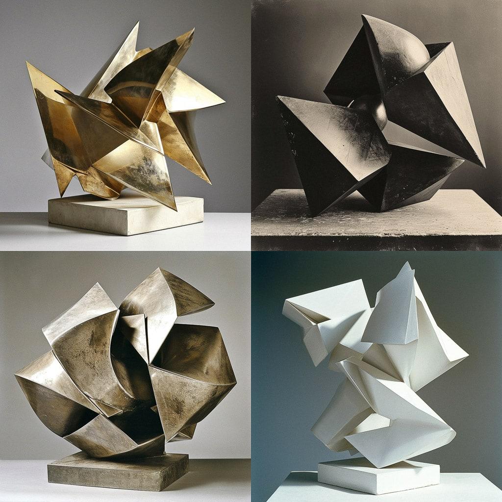 Lygia Clark style, Midjourney V6, render 1 of 4