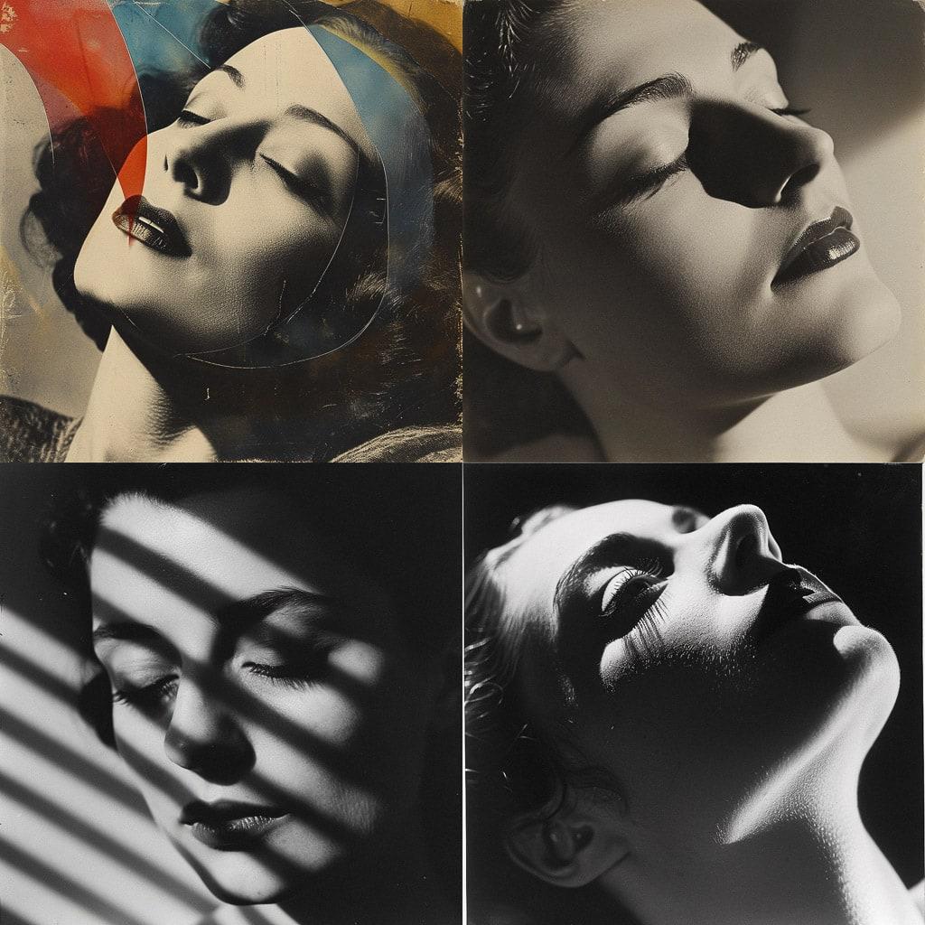 Man Ray style, Midjourney V6, render 1 of 4