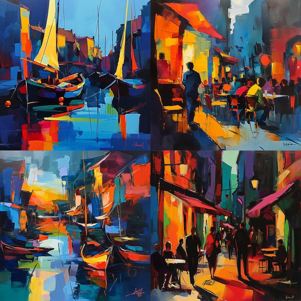 Marcel Mouly style, Midjourney V6, render 1 of 4
