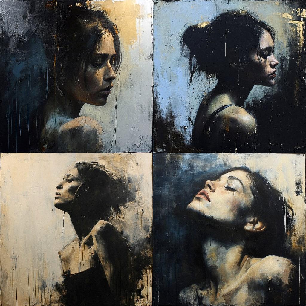 Mark Demsteader style, Midjourney V6, render 1 of 4