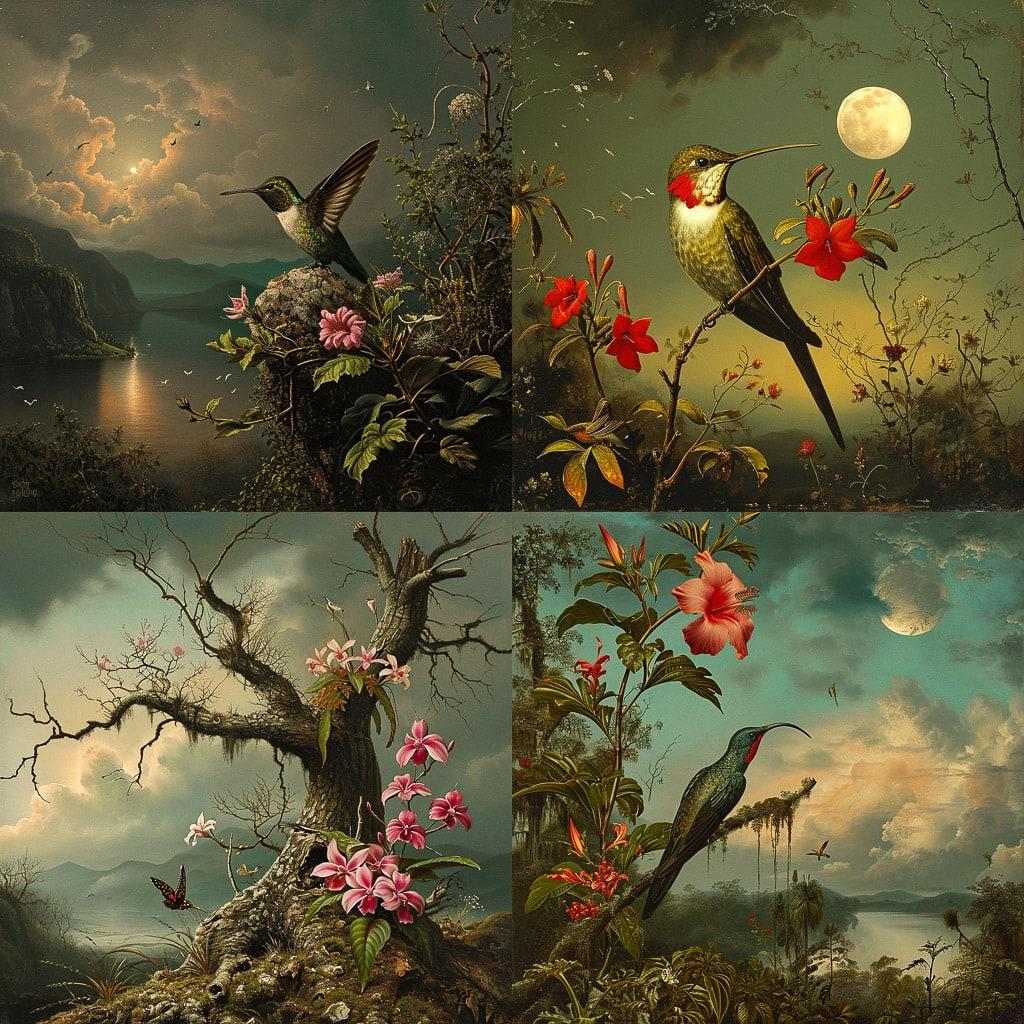 Martin Johnson Heade style, Midjourney V6, render 1 of 4