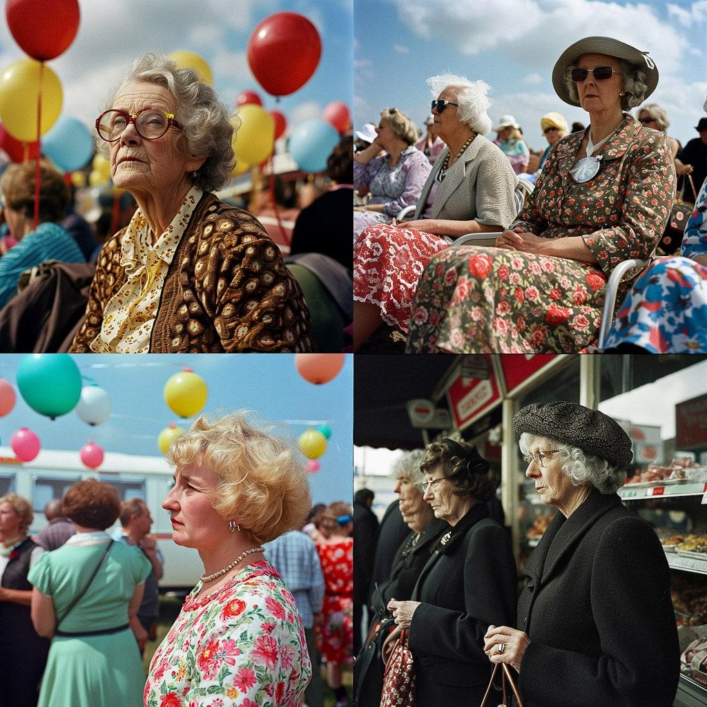 Martin Parr style, Midjourney V6, render 1 of 4