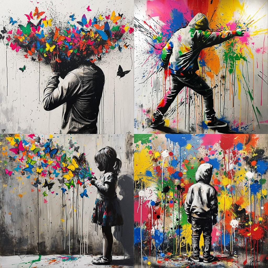 Martin Whatson style, Midjourney V6, render 1 of 4