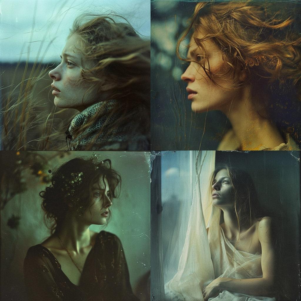 Martina Hoogland Ivanow style, Midjourney V6, render 1 of 4