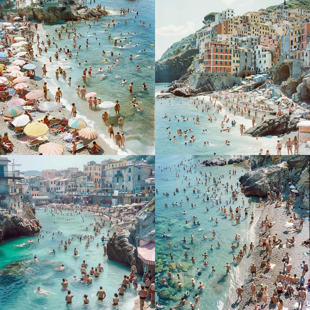 Massimo Vitali style, Midjourney V6, render 1 of 4