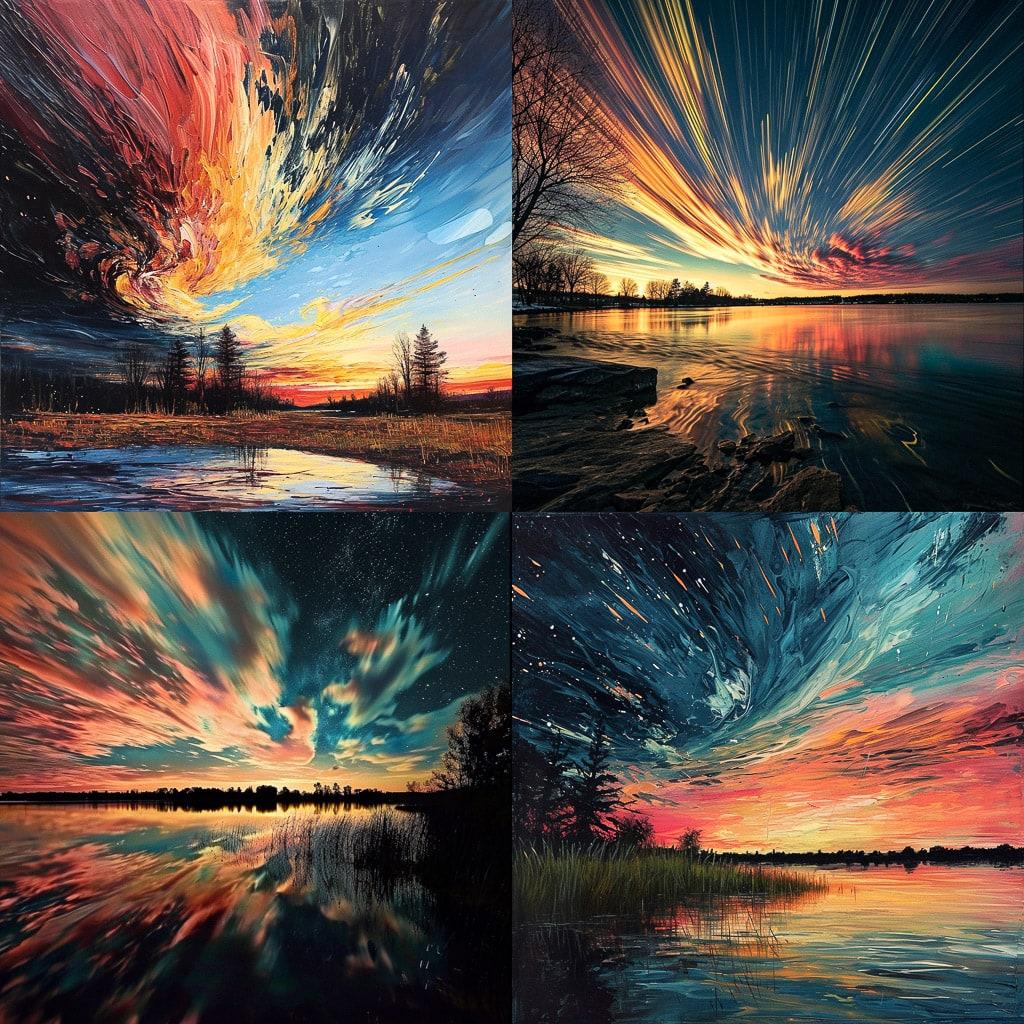 Matt Molloy style, Midjourney V6, render 1 of 4