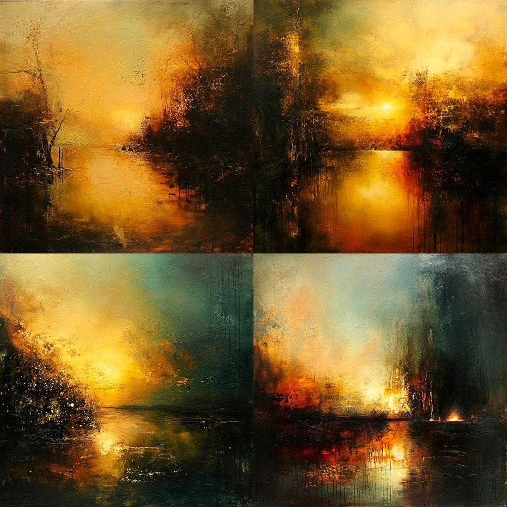 Maurice Sapiro style, Midjourney V6, render 1 of 4