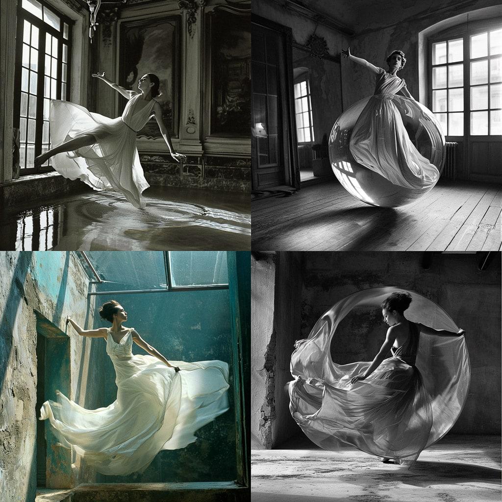 Melvin Sokolsky style, Midjourney V6, render 1 of 4