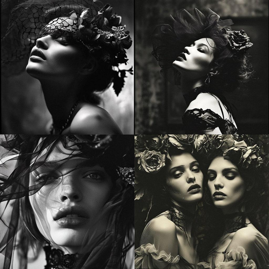 Mert and Marcus style, Midjourney V6, render 1 of 4