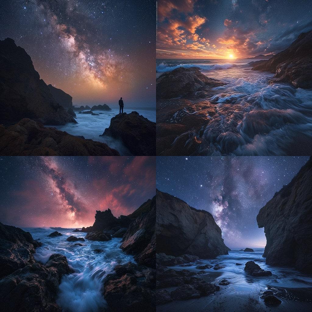 Michael Shainblum style, Midjourney V6, render 1 of 4