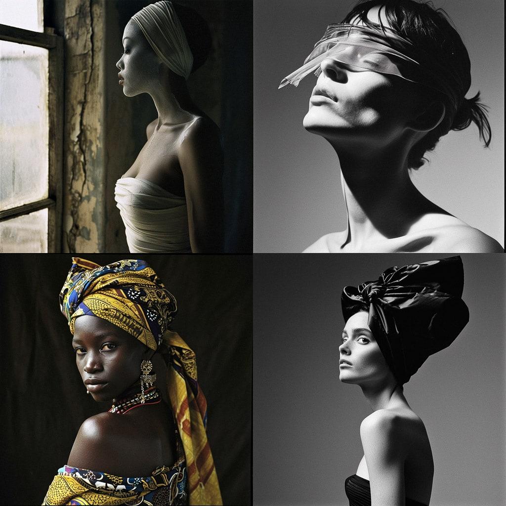 Michel Comte style, Midjourney V6, render 1 of 4