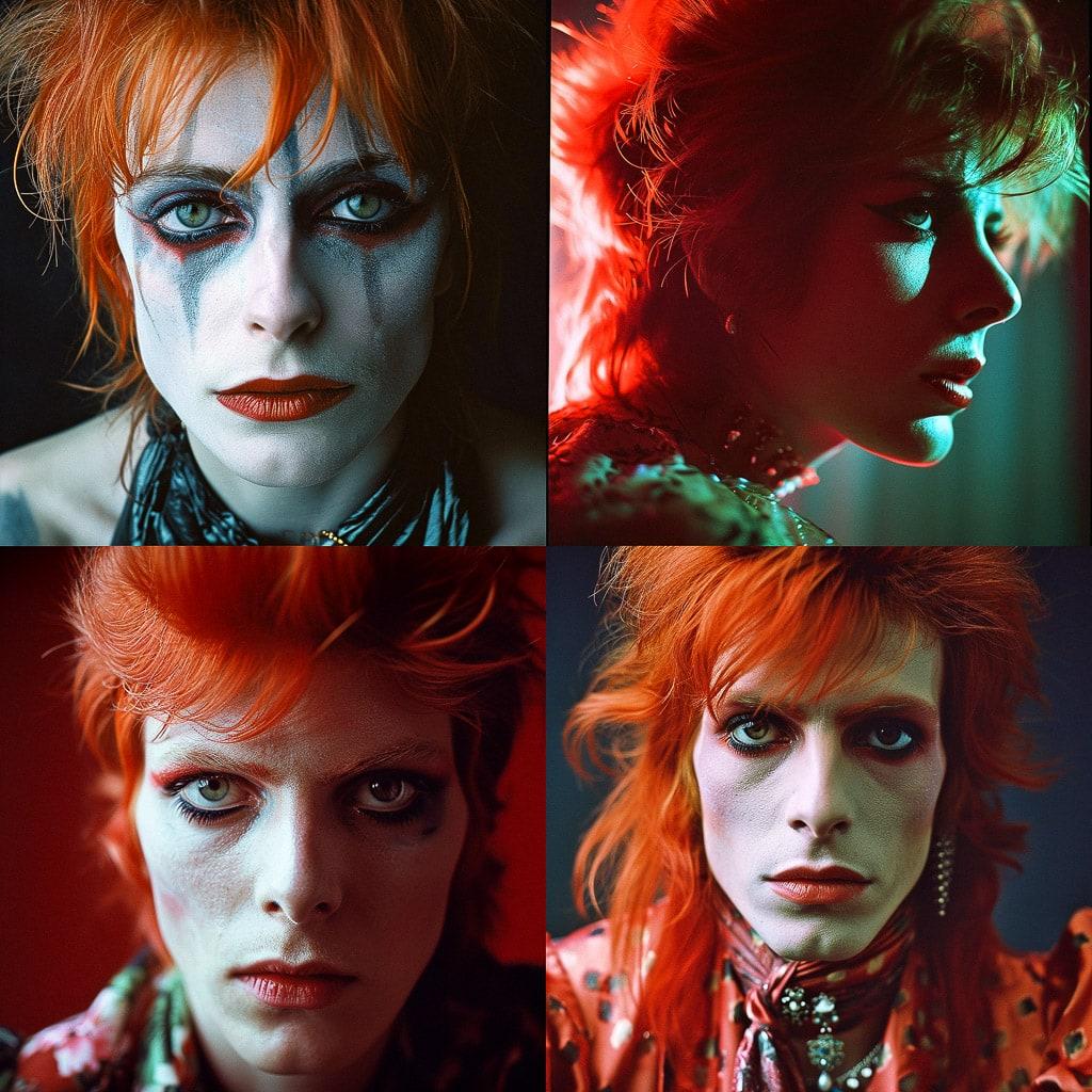 Mick Rock style, Midjourney V6, render 1 of 4