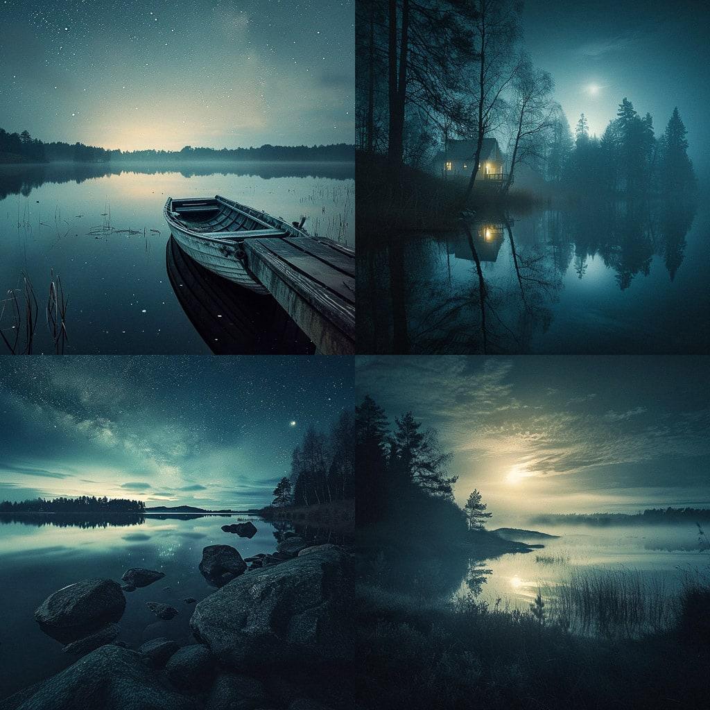 Mikko Lagerstedt style, Midjourney V6, render 1 of 4