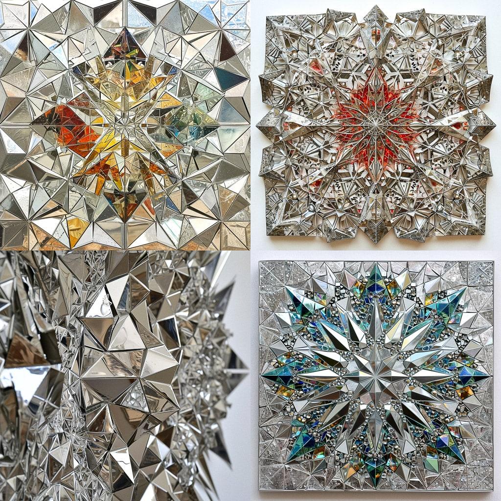 Monir Shahroudy Farmanfarmaian style, Midjourney V6, render 1 of 4
