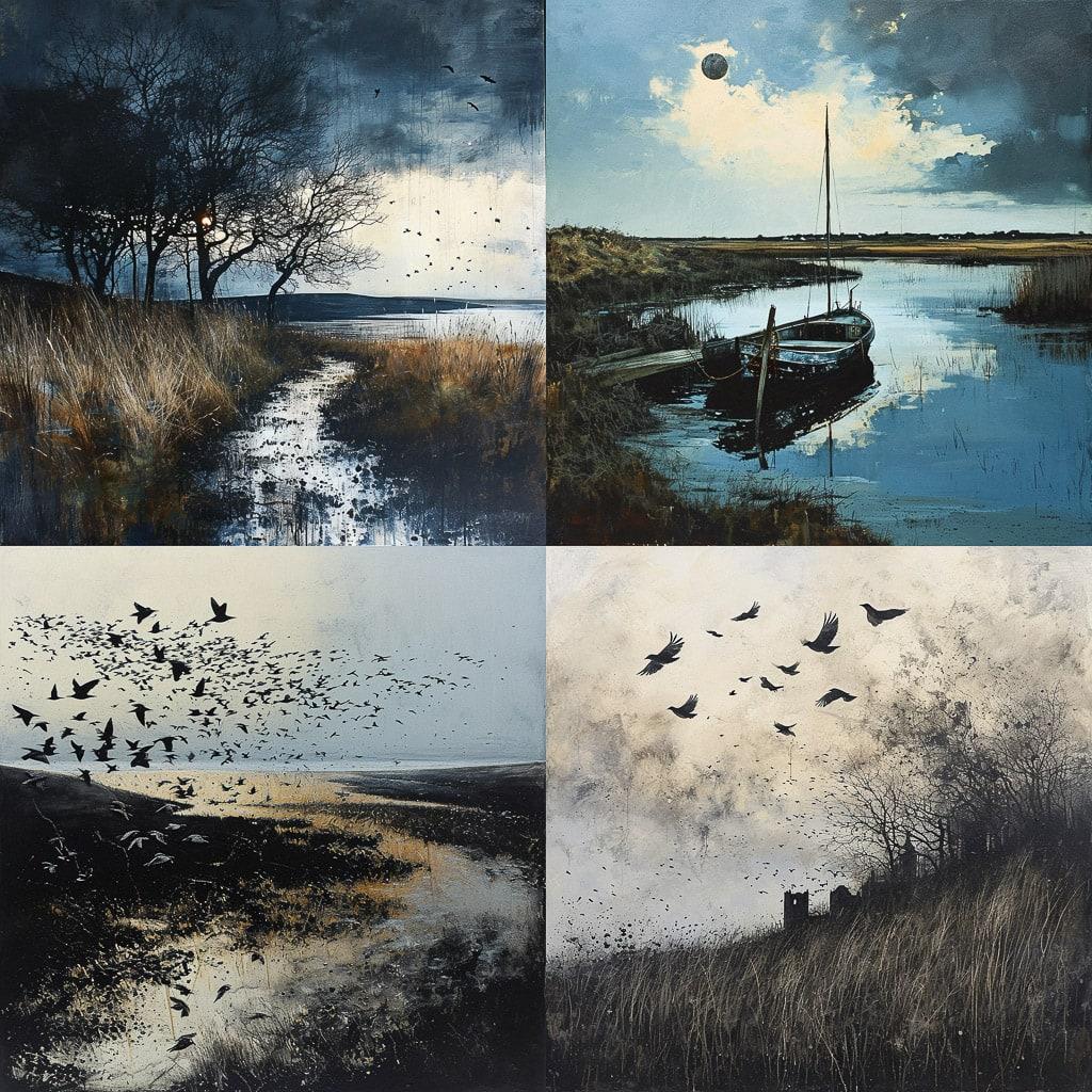Naomi Tydeman style, Midjourney V6, render 1 of 4