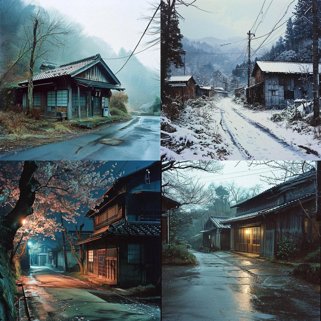 Naoya Hatakeyama style, Midjourney V6, render 1 of 4