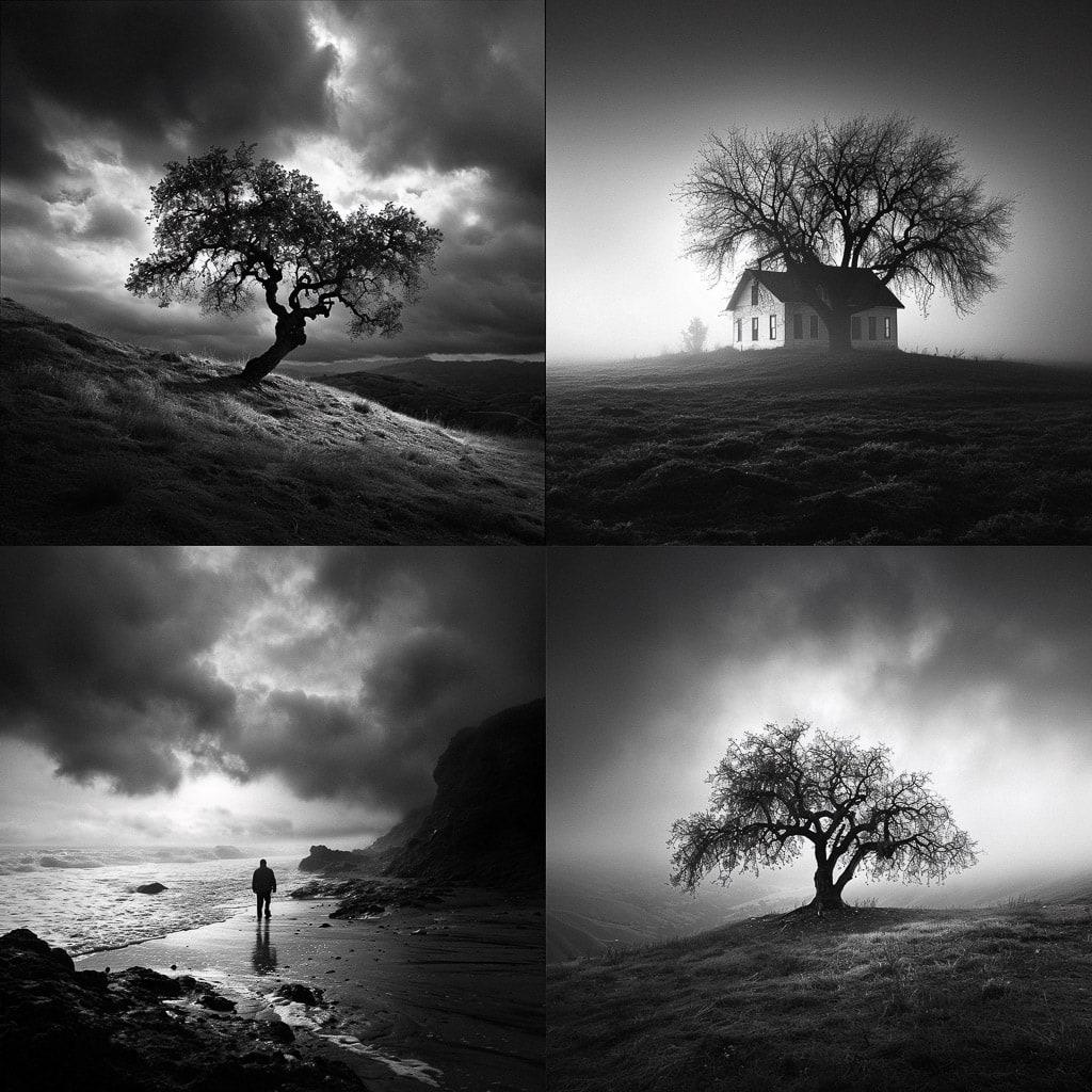 Nathan Wirth style, Midjourney V6, render 1 of 4