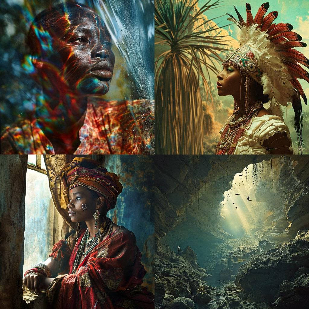 National Geographic magazine style, Midjourney V6, render 1 of 4