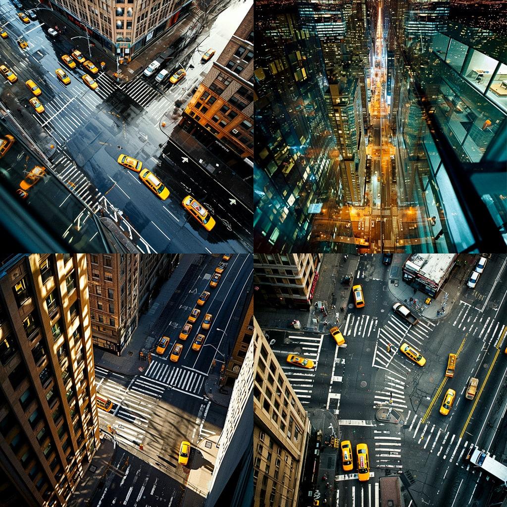 Navid Baraty style, Midjourney V6, render 1 of 4