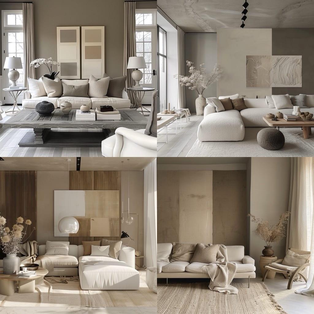 Neutral Color Scheme style, Midjourney V6, render 1 of 4