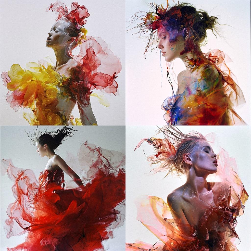 Nick Knight style, Midjourney V6, render 1 of 4
