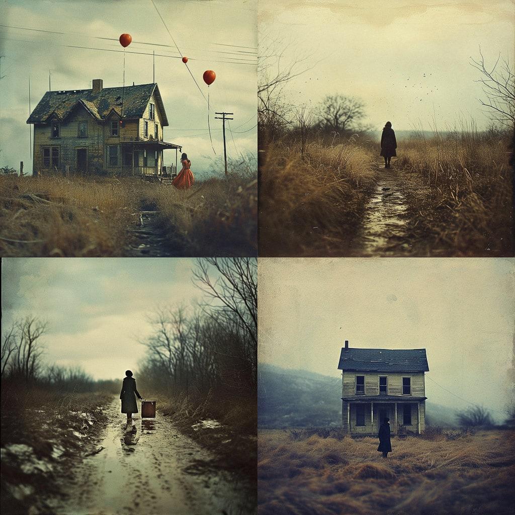 Nicolas Bruno style, Midjourney V6, render 1 of 4
