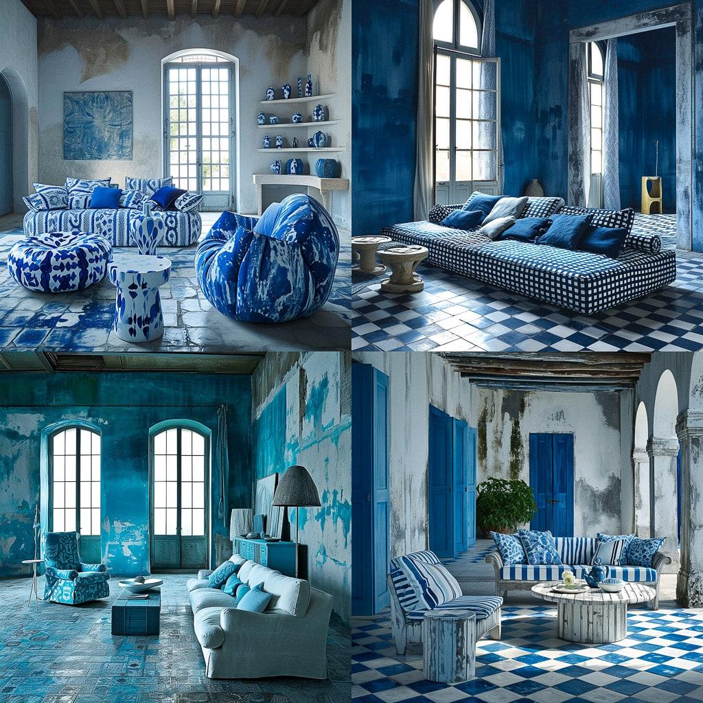 Paola Navone style, Midjourney V6, render 1 of 4