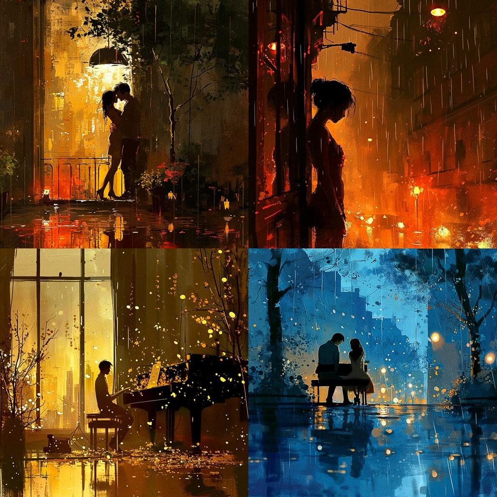 Pascal Campion style, Midjourney V6, render 1 of 4