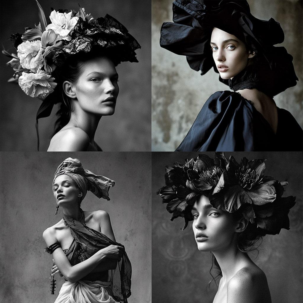 Patrick Demarchelier style, Midjourney V6, render 1 of 4