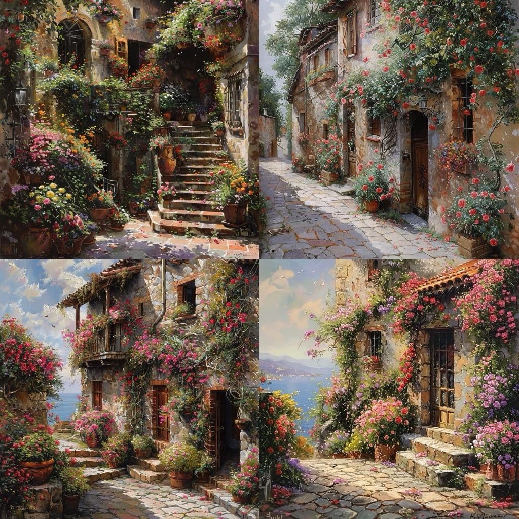 Paul Guy Gantner style, Midjourney V6, render 1 of 4
