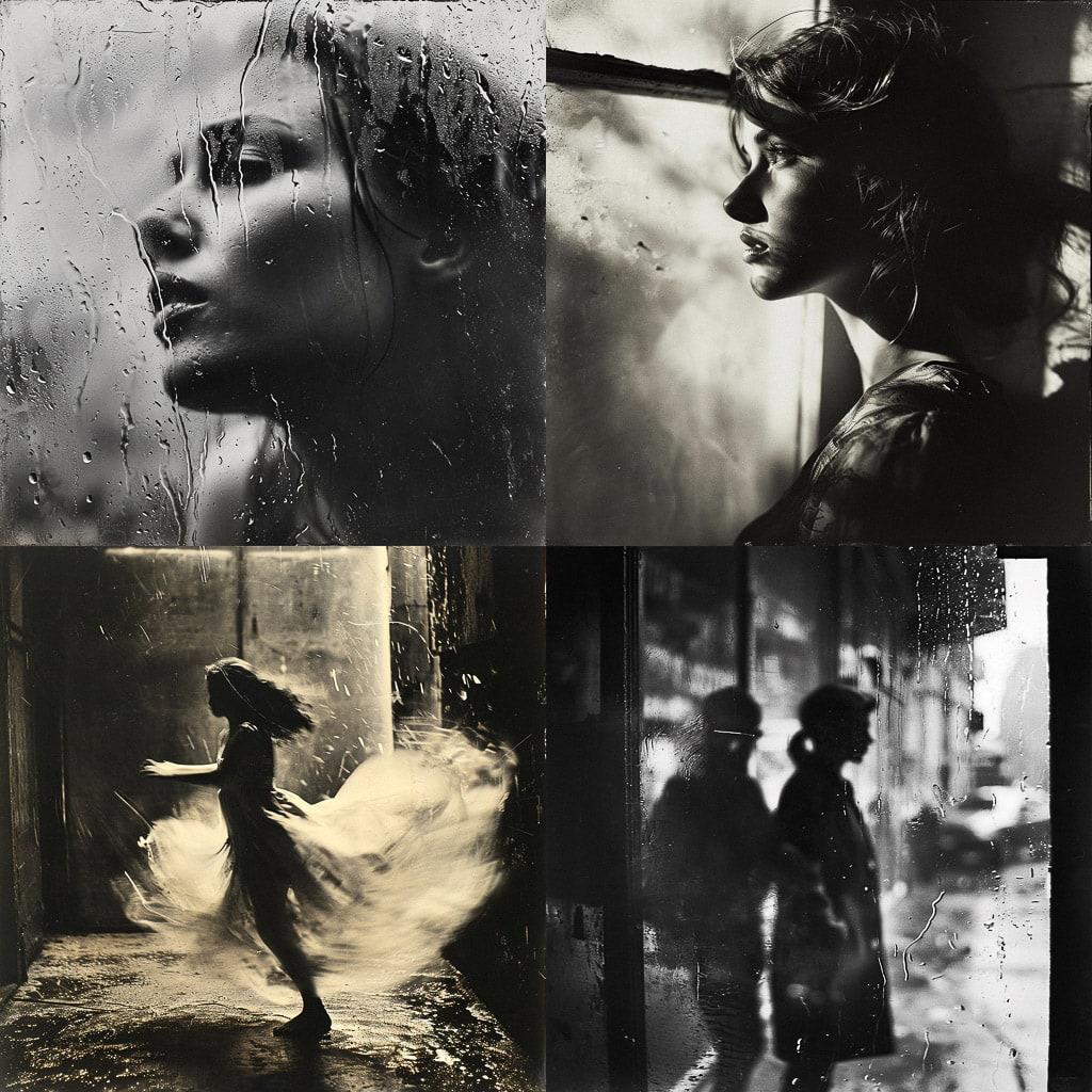 Pennie Smith style, Midjourney V6, render 1 of 4