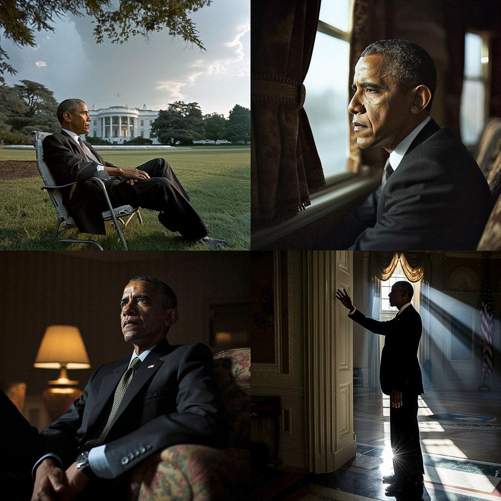 Pete Souza style, Midjourney V6, render 1 of 4