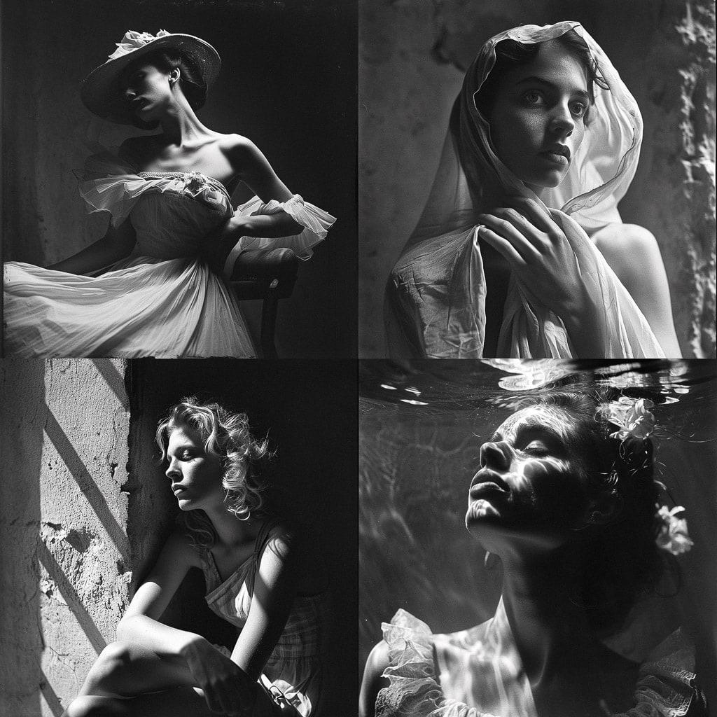 Peter Basch style, Midjourney V6, render 1 of 4