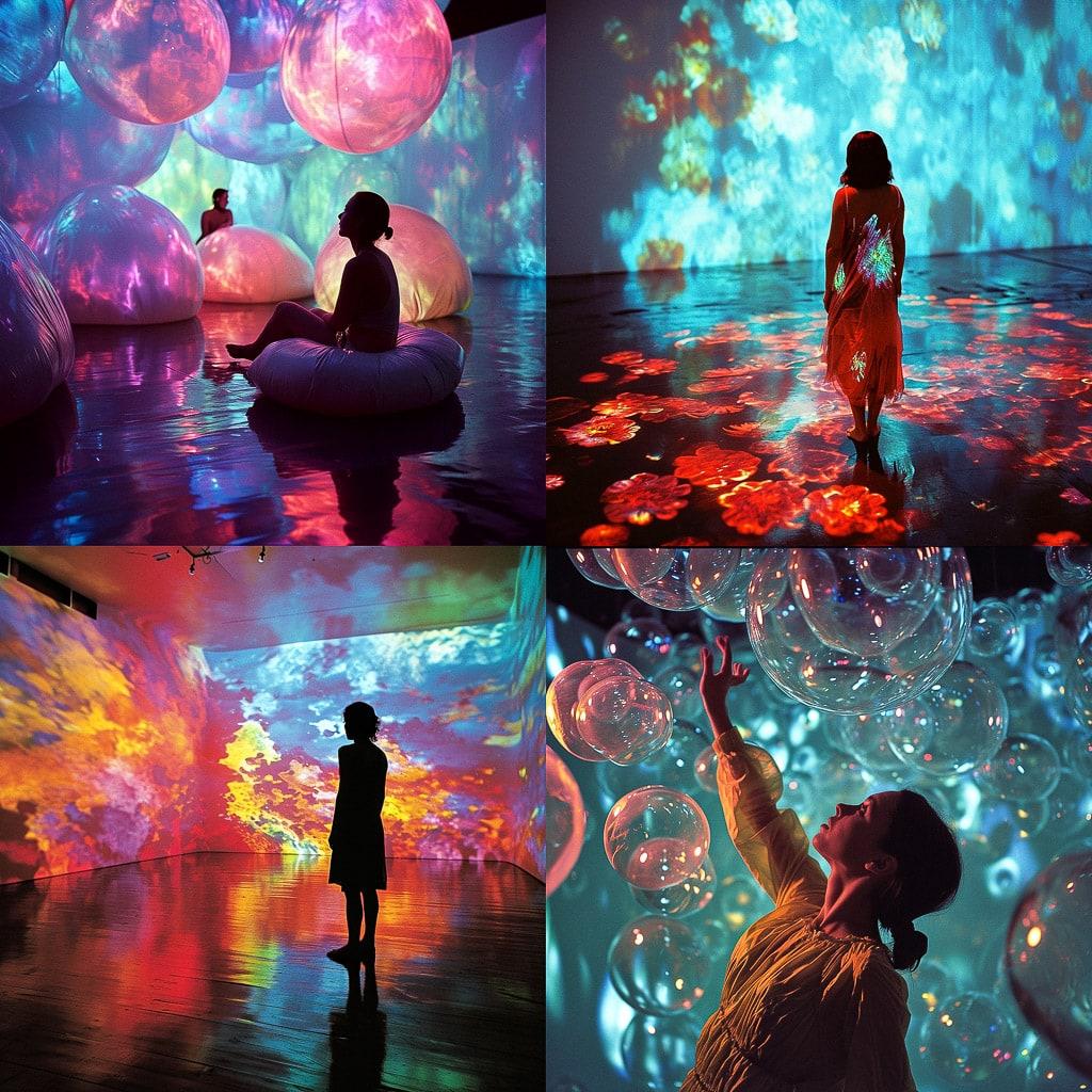 Pipilotti Rist style, Midjourney V6, render 1 of 4