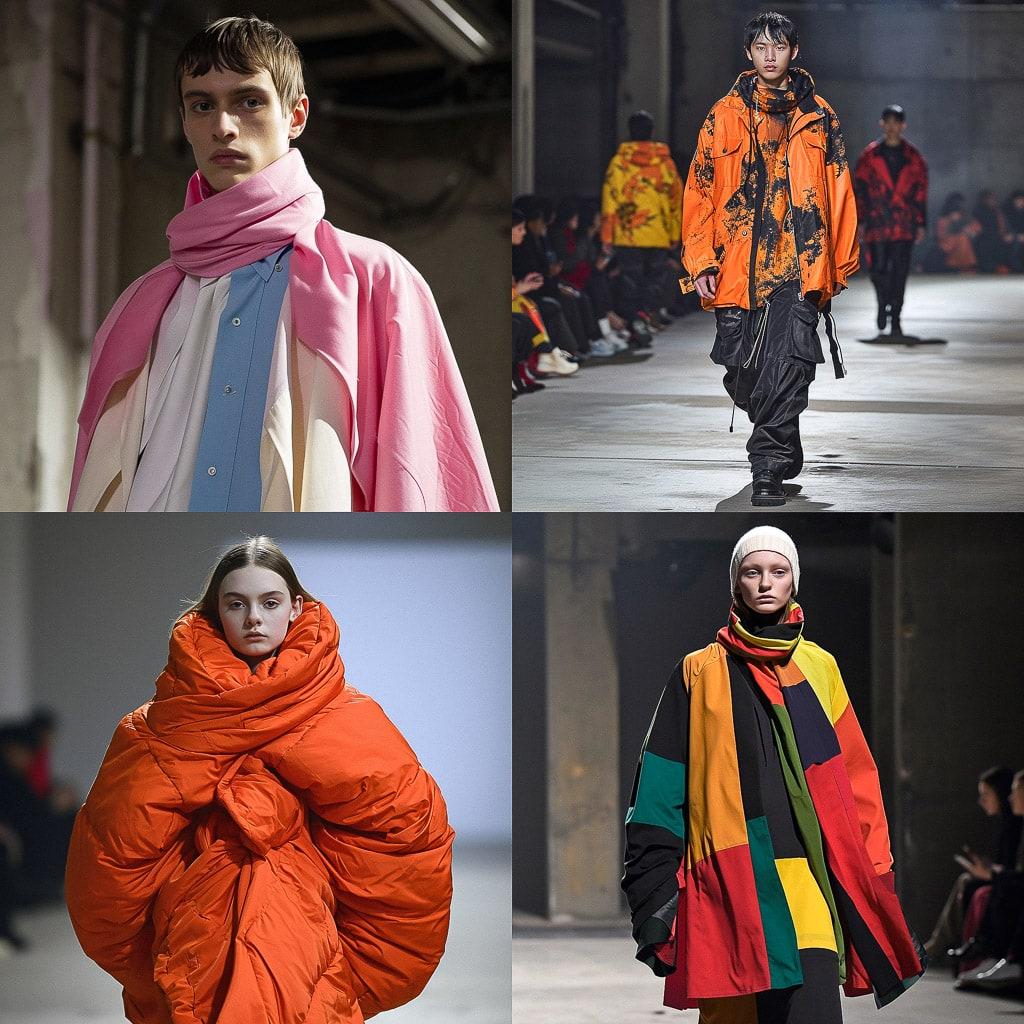 Raf Simons style, Midjourney V6, render 1 of 4