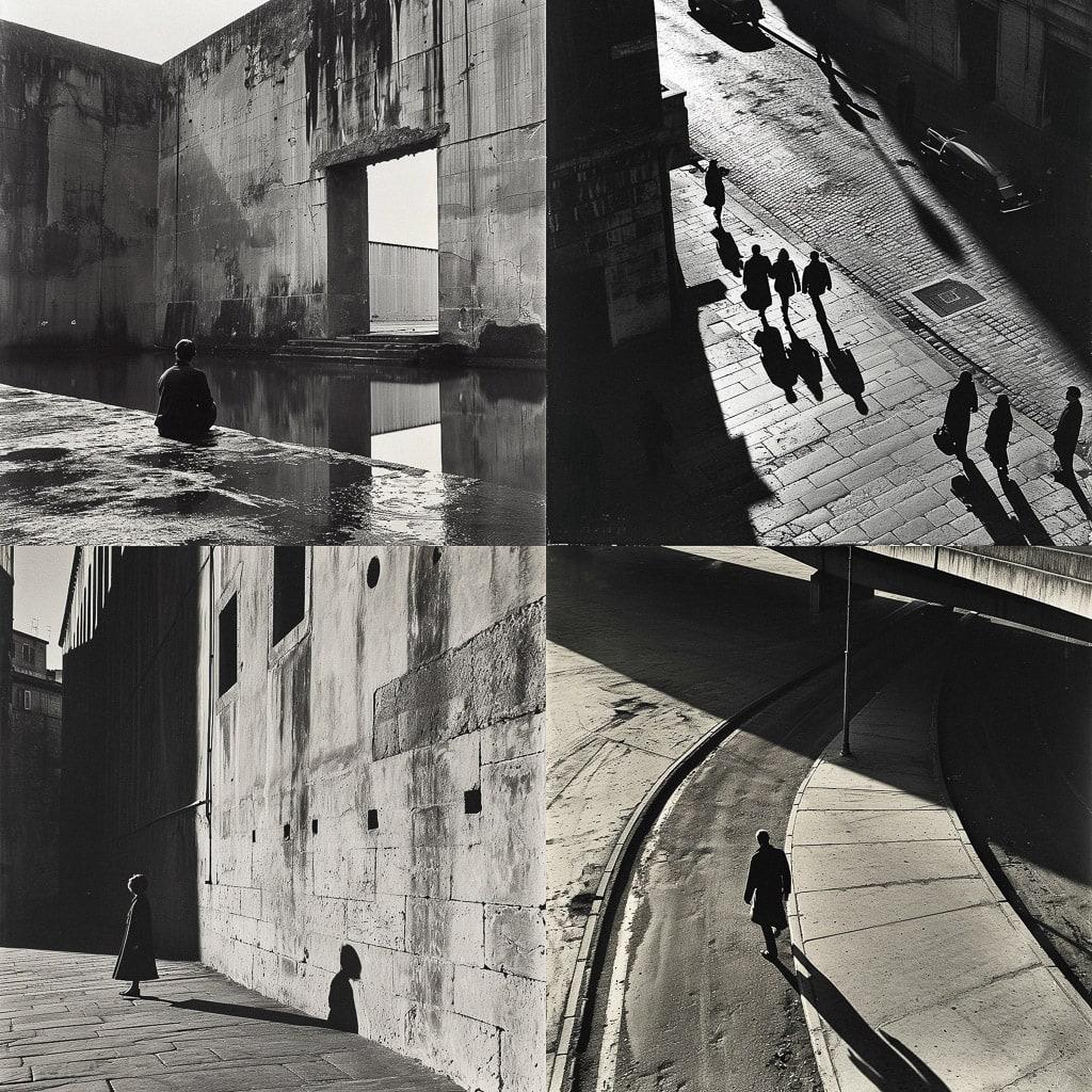 Rene Burri style, Midjourney V6, render 1 of 4