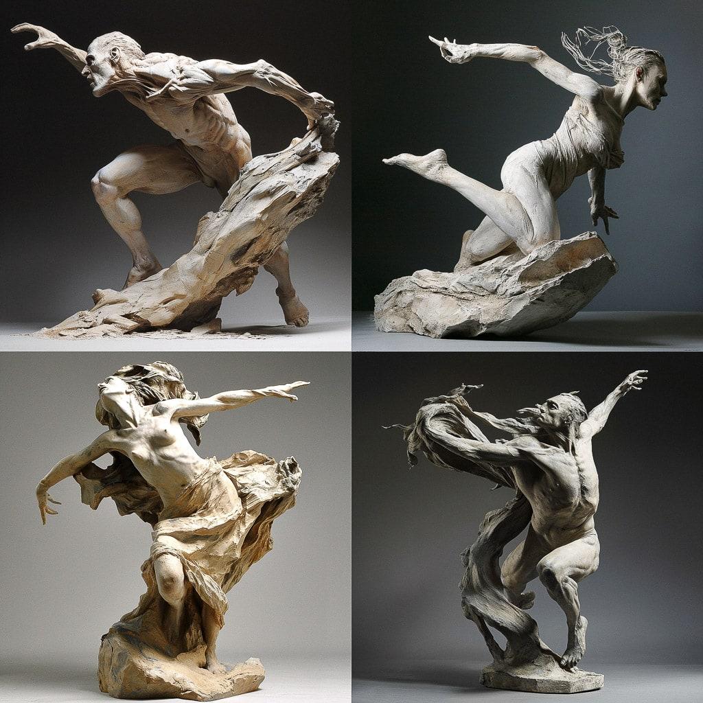 Richard MacDonald style, Midjourney V6, render 1 of 4