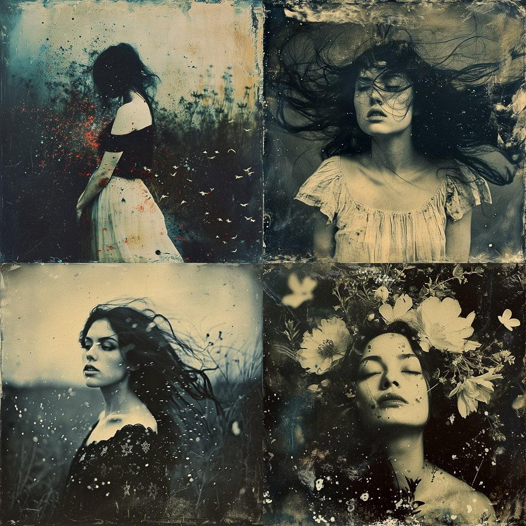 Rimel Neffati style, Midjourney V6, render 1 of 4