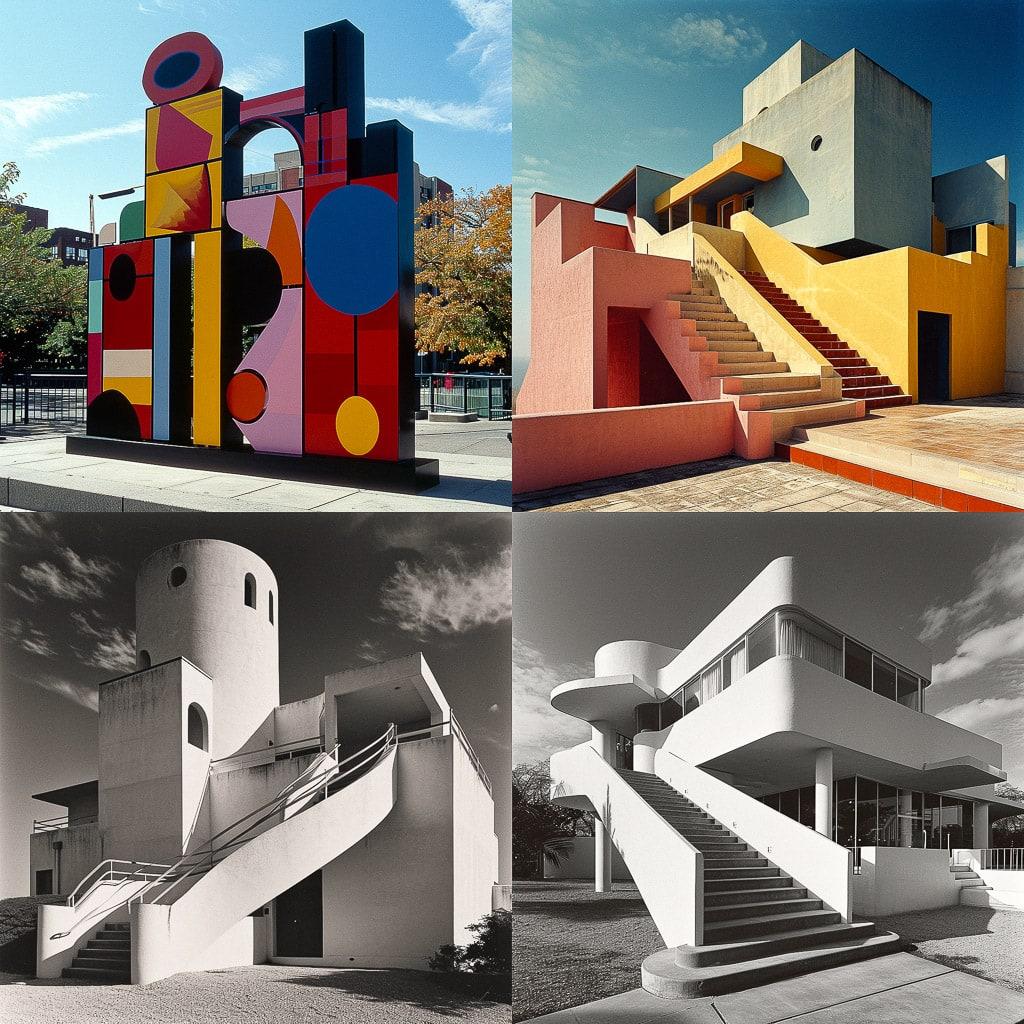 Robert Venturi style, Midjourney V6, render 1 of 4