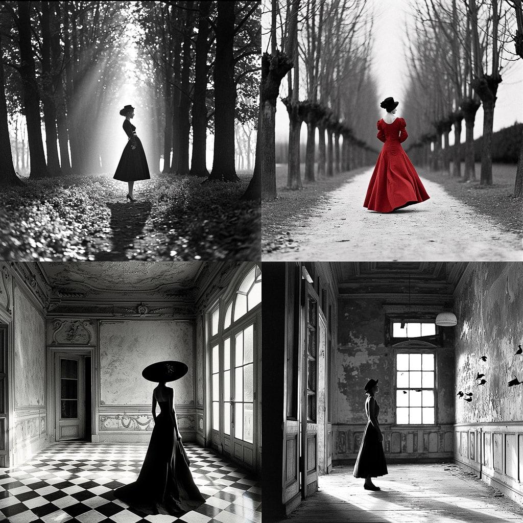 Rodney Smith style, Midjourney V6, render 1 of 4
